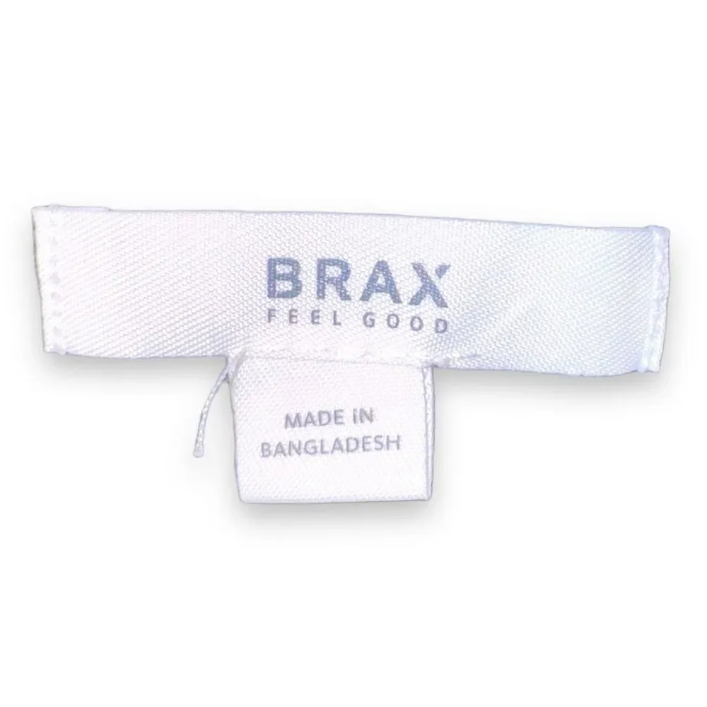 Navy Brax Philip L/S Jersey Polo Shirt Size M